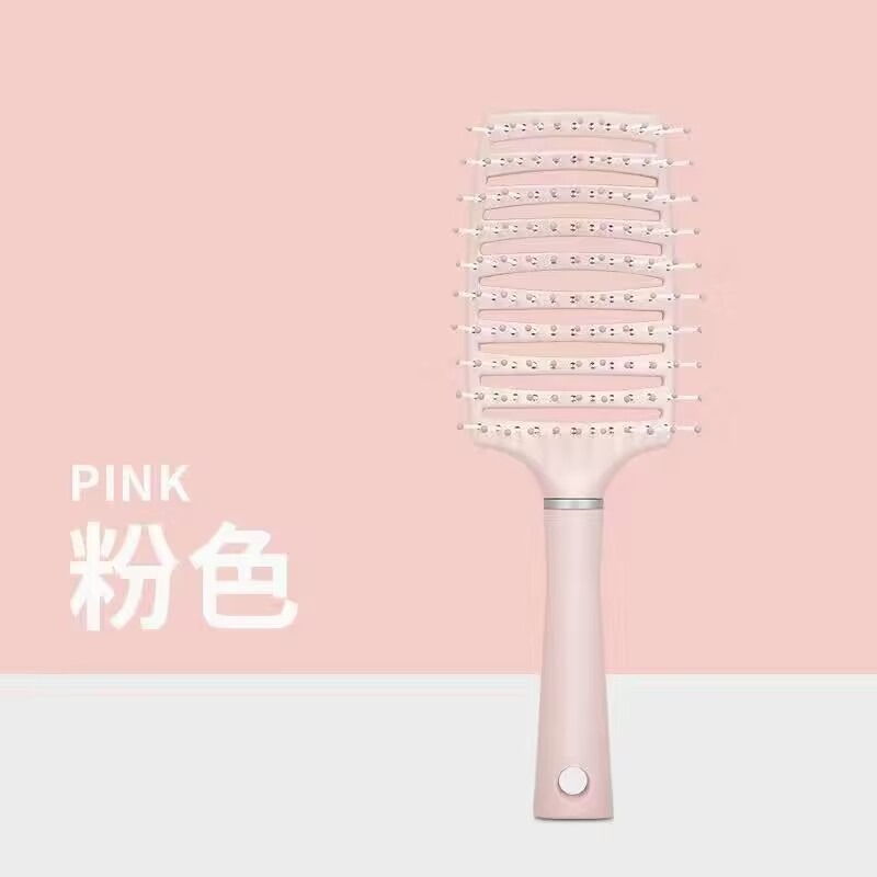 长发卷发按摩大弯梳子大排骨梳子卷发梳背头蓬松造型神器气囊梳子|undefined