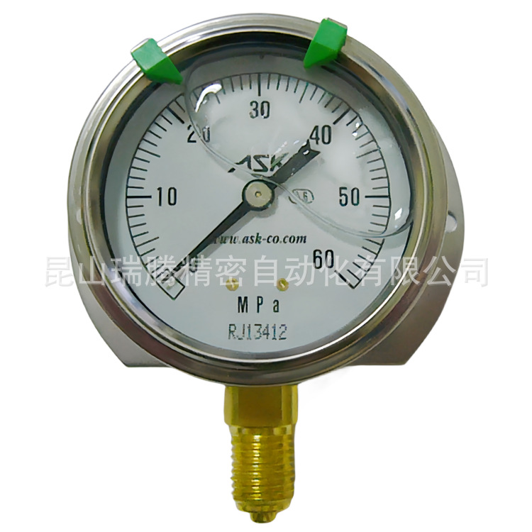 ASK压力计OPG-BT-G1/4-60x60MPa进口压力表