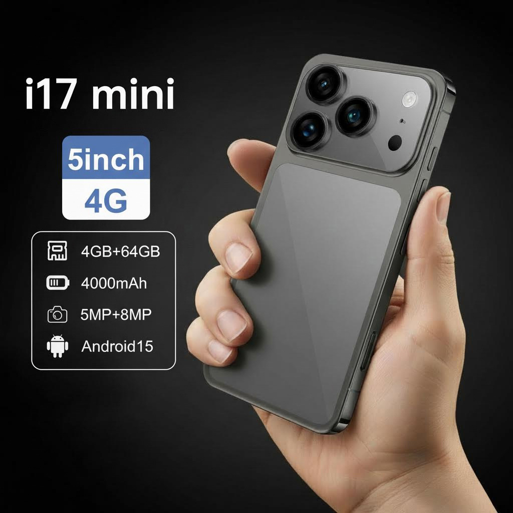 New I17 Promax Mini4G Network 5inch Smartphone Hot-Selling Digital Cross-Border Popular Model Manufacturer
