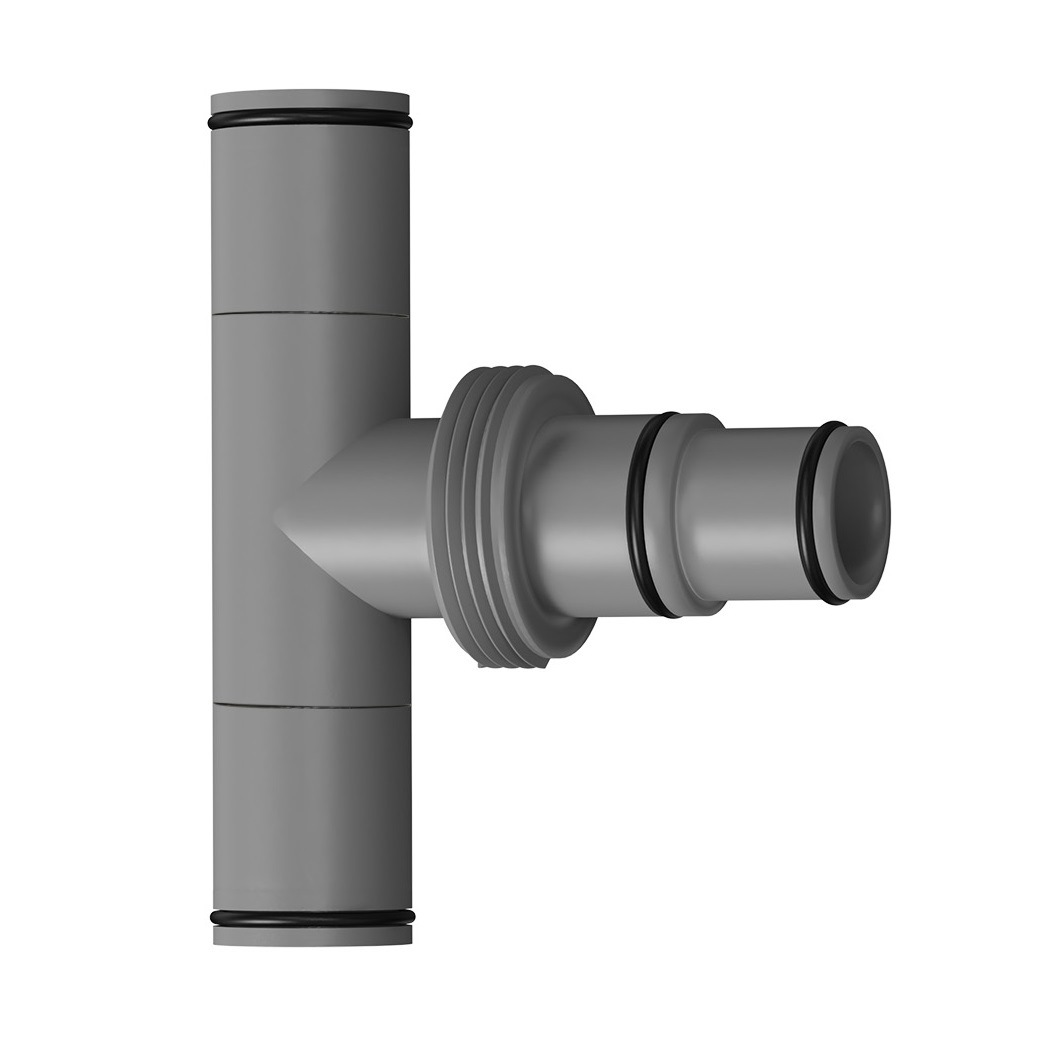 1.5인치 - 1.5인치T형 커넥터 2개