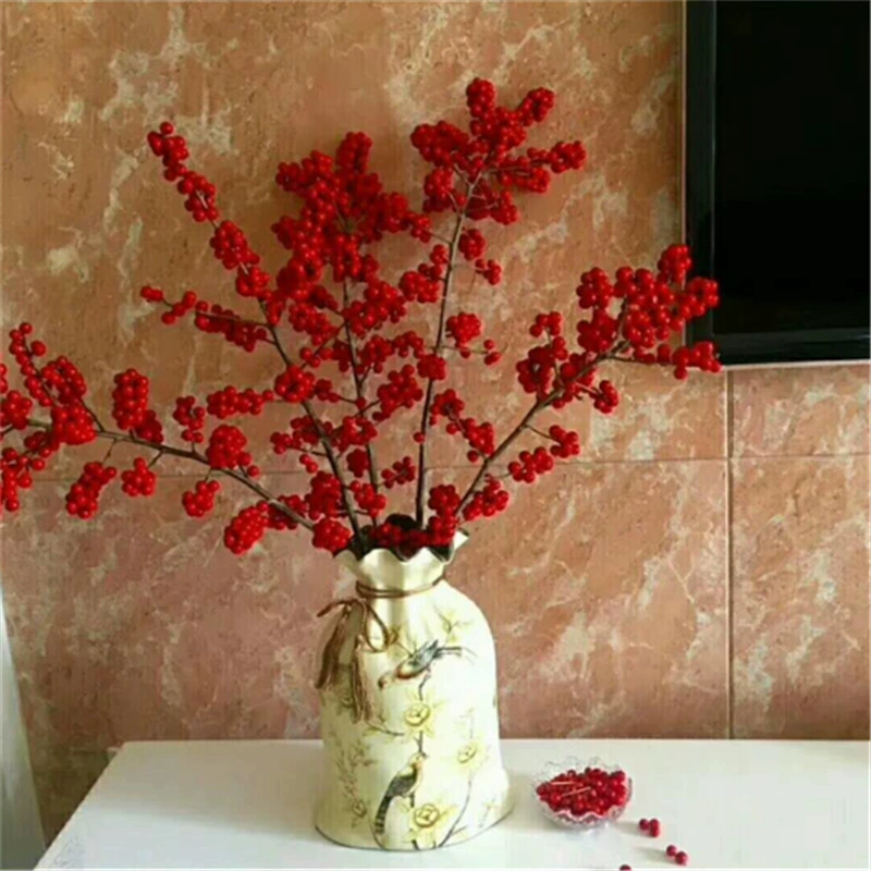 Североамериканский Холли Саженцы Сычуань База Оптовая Двор Озеленение Красный Плод Холли Декоративные Горшечные Вращающийся Холли Бонсай