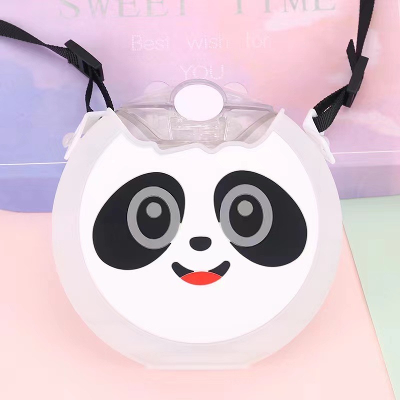儿童甜甜圈水杯卡通塑料吸管杯幼儿园学生可爱抖音网红水壶防摔杯