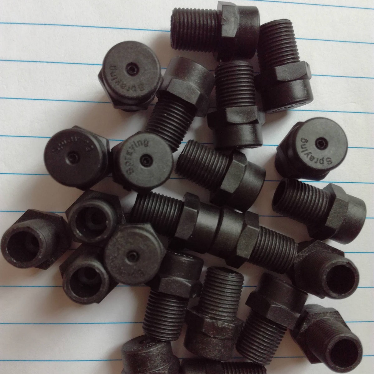 陇南市塑料细水雾喷嘴  厂房车间除尘加湿喷头养殖喷头