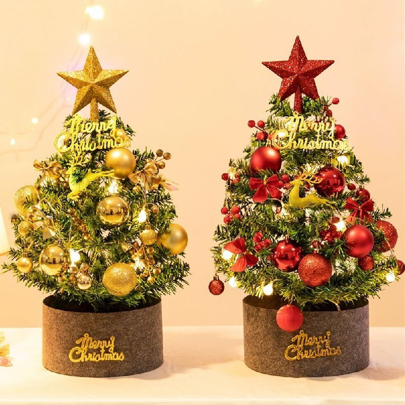 Рождественская елка маленький 60cm роскошный пакет шифрования