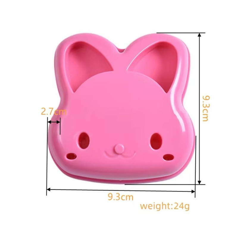 堂正小兔三明治模具 面包模具 制作器 寿司模具 饭团模具