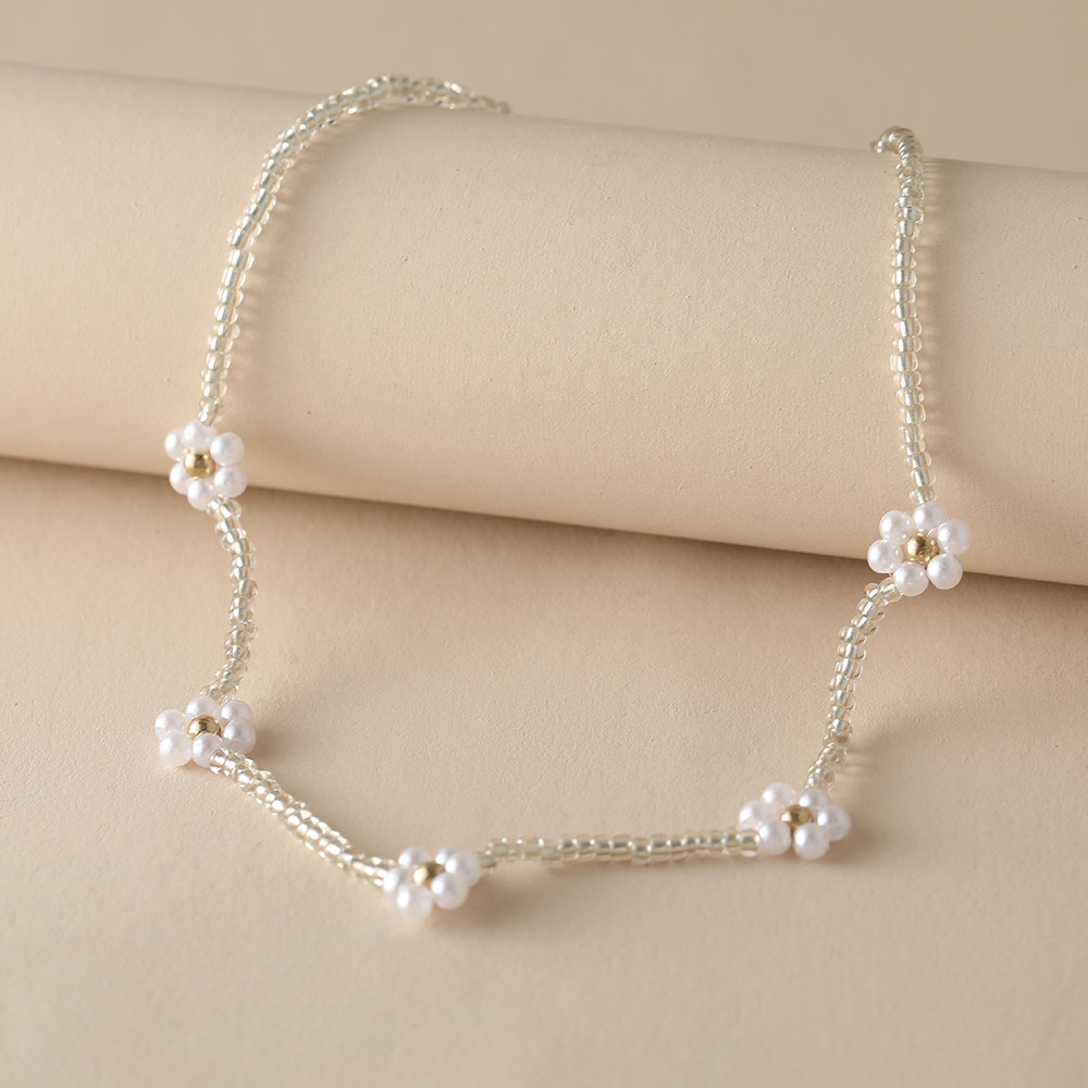Einfacher Stil Geometrisch Perlen Eingelegte Perlen Frau Halskette display picture 6