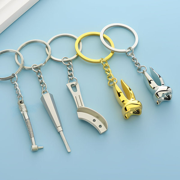 Creative simulation tooth keys to dental promotion small gift…