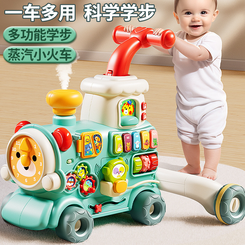 baby walker trolley anti-flip baby multi-functional walker 6-1 august children‘s birthday gift