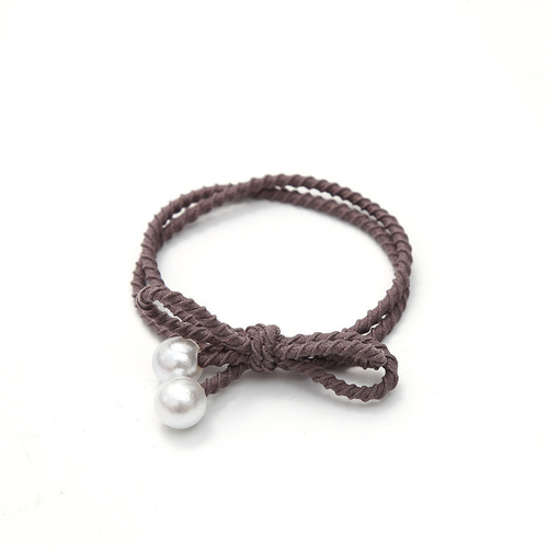 Dongmen 11-piece set internet-famous ins-style leather hair ties, simple and cute hair clips, hair accessories for women