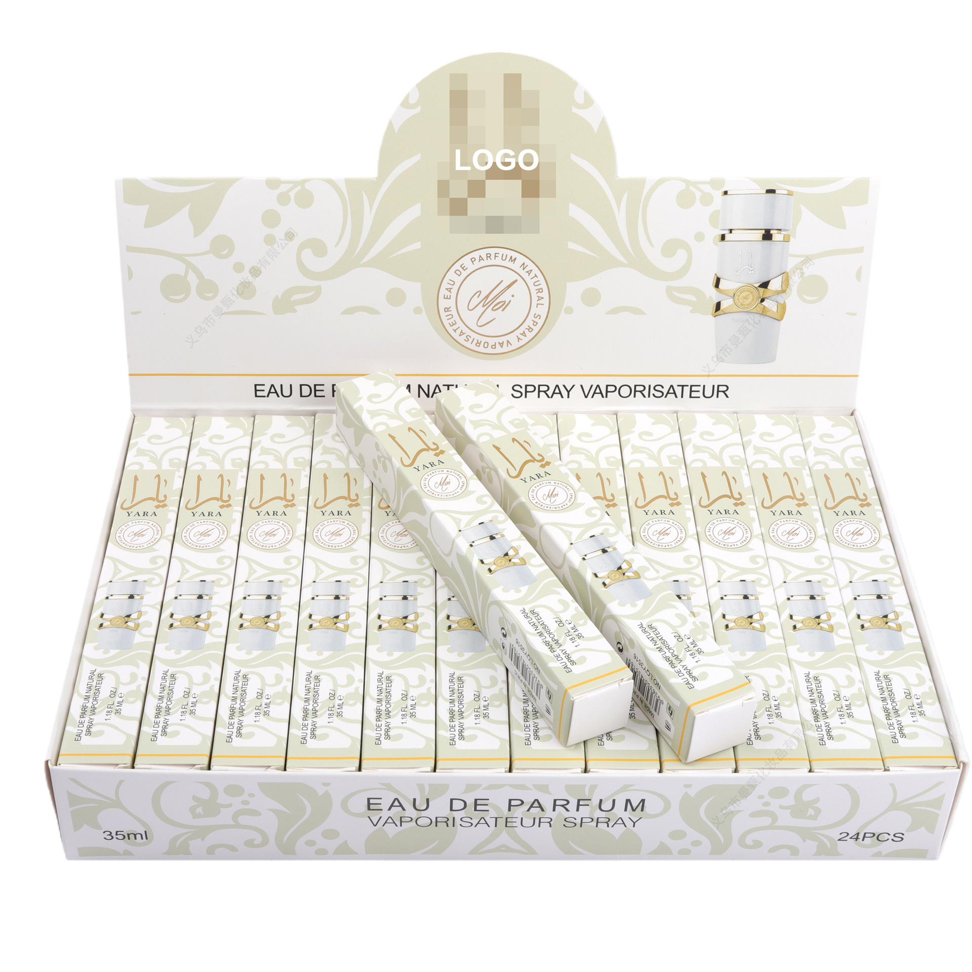 Perfume de comercio exterior transfronterizo 35ml tubo de ensayo fragancia duradera LQY3516 fabricante de fragancia árabe al por mayor