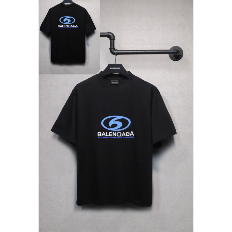 25ssクロスボーダー高品質タワーテーププリントレタードダメージ半袖Tシャツゆったり万能ワンピース卸売|undefined