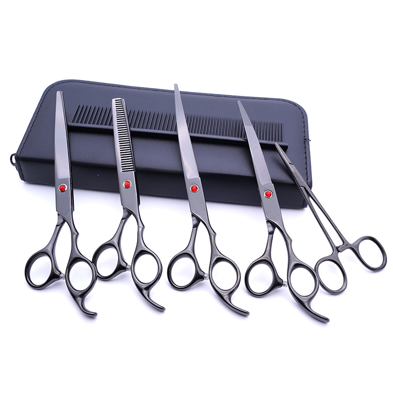 Negro 4 Traje + alicates de depilación