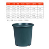 Plastic resin, breathable flowerpot indoor, increased thickness