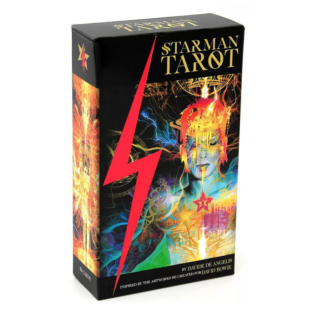 Дорожная колода карт Таро (Totmi Wenchuang) — английская, медная бумага, цветная коробка, 10,3×6 см, различные дизайны