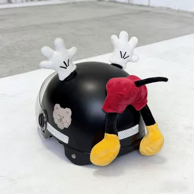 Decoration Cute Doll Motorcycle — Dəbilqə (Kaska) aksesuarları