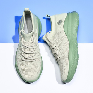 Summer style, lightweight and comfortable slip-on socks, mesh breathable, deodorant, trendy and versatile couple sports jogging shoes