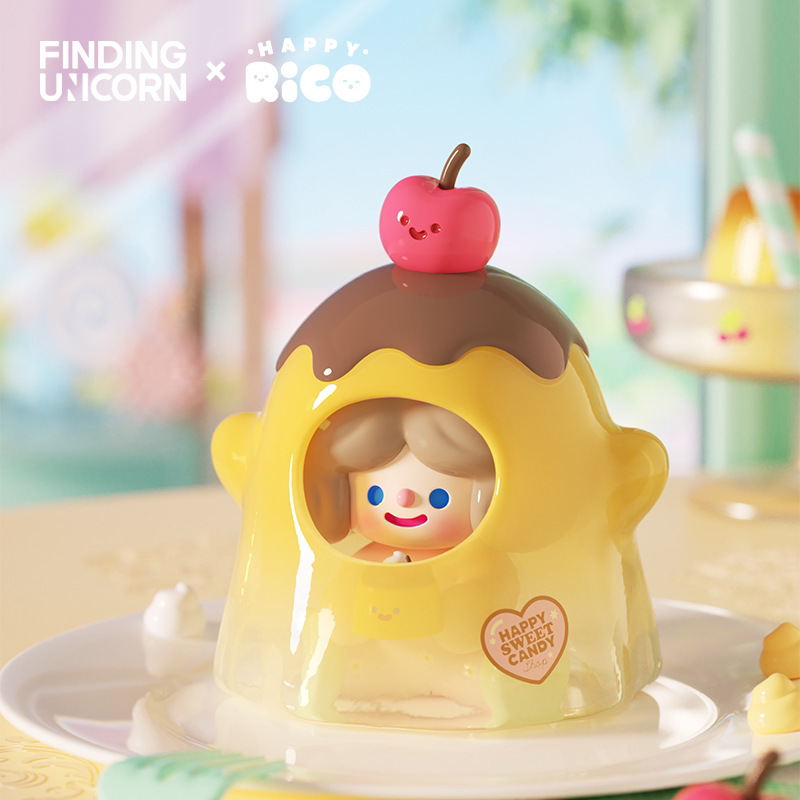 In-Stock Unicorn Rico Sweet Store Series Cute Surprise Blind Box Trendy Healing Gift Figurine for Gifting