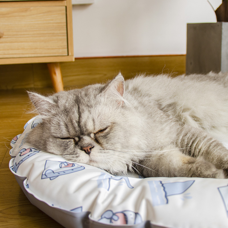 Leyoupai pet ice mat cat and dog ice nest gel bite-resistant non-stick hair cat nest pet daily necessities