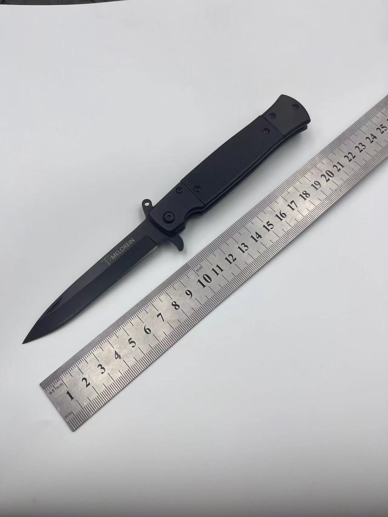 Складные стеклянные бусины SOG черные