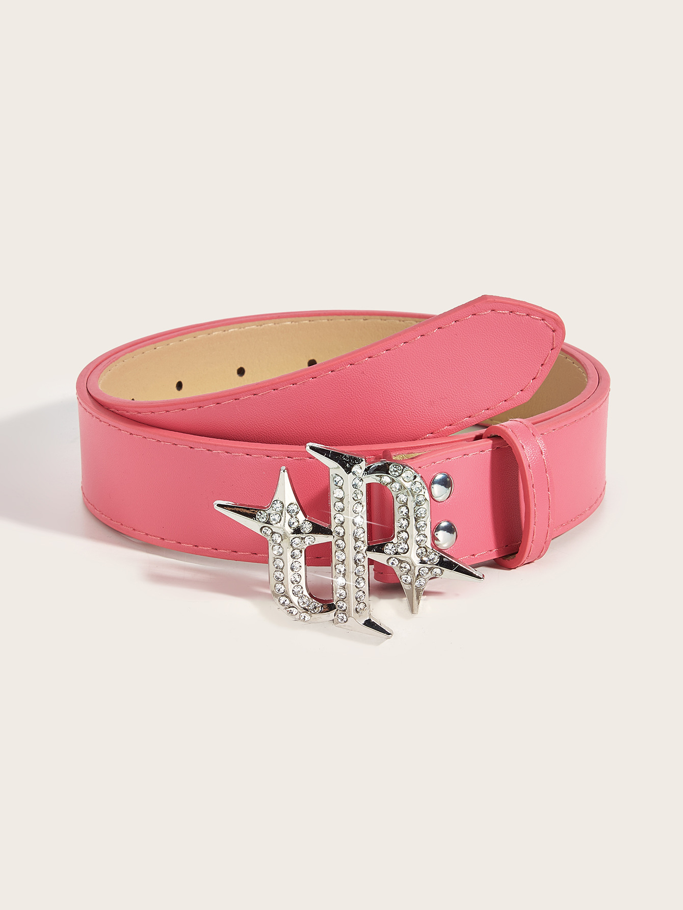 Simple Style Classic Style Solid Color Pu Leather Alloy Women's Leather Belts display picture 11