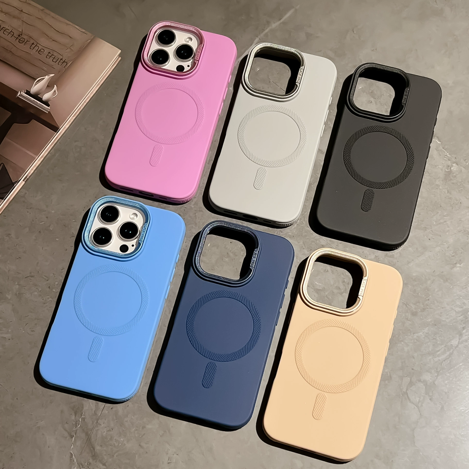 Совместимый чехол для телефона Apple, матовый чехол для iPhone 15, невидимый iPhone15 Pro, линза, трубка, защитный чехол, iPhone, 16promax
