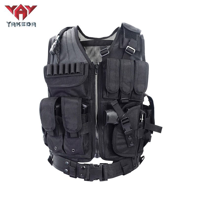Yakeda Outdoor Tactical Vest Multi-Functional Breathable Training Vest Mesh Vest Protective Equipment Tactical Vest