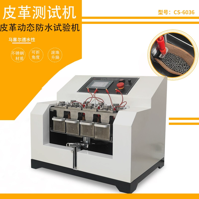Тестер проницаемости воды верхней поверхности обуви SATRATM34 Marcel кожаной динамической водонепроницаемой испытательной машины MAESER