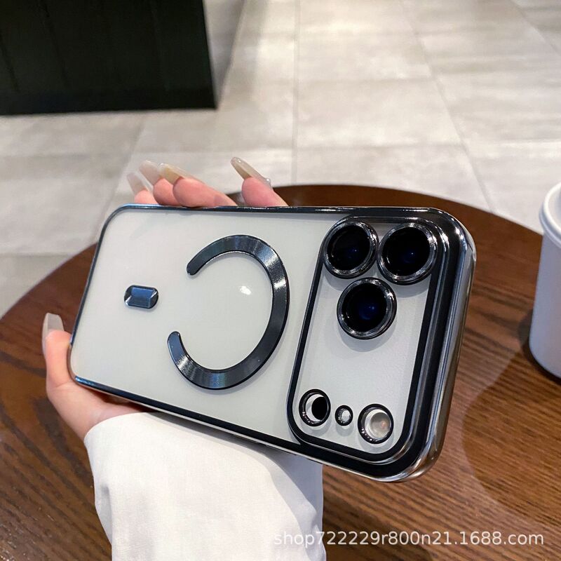 磁吸适用苹果17PROMAX保护套自带镜头膜17Ari软壳iPhone17手机壳|undefined