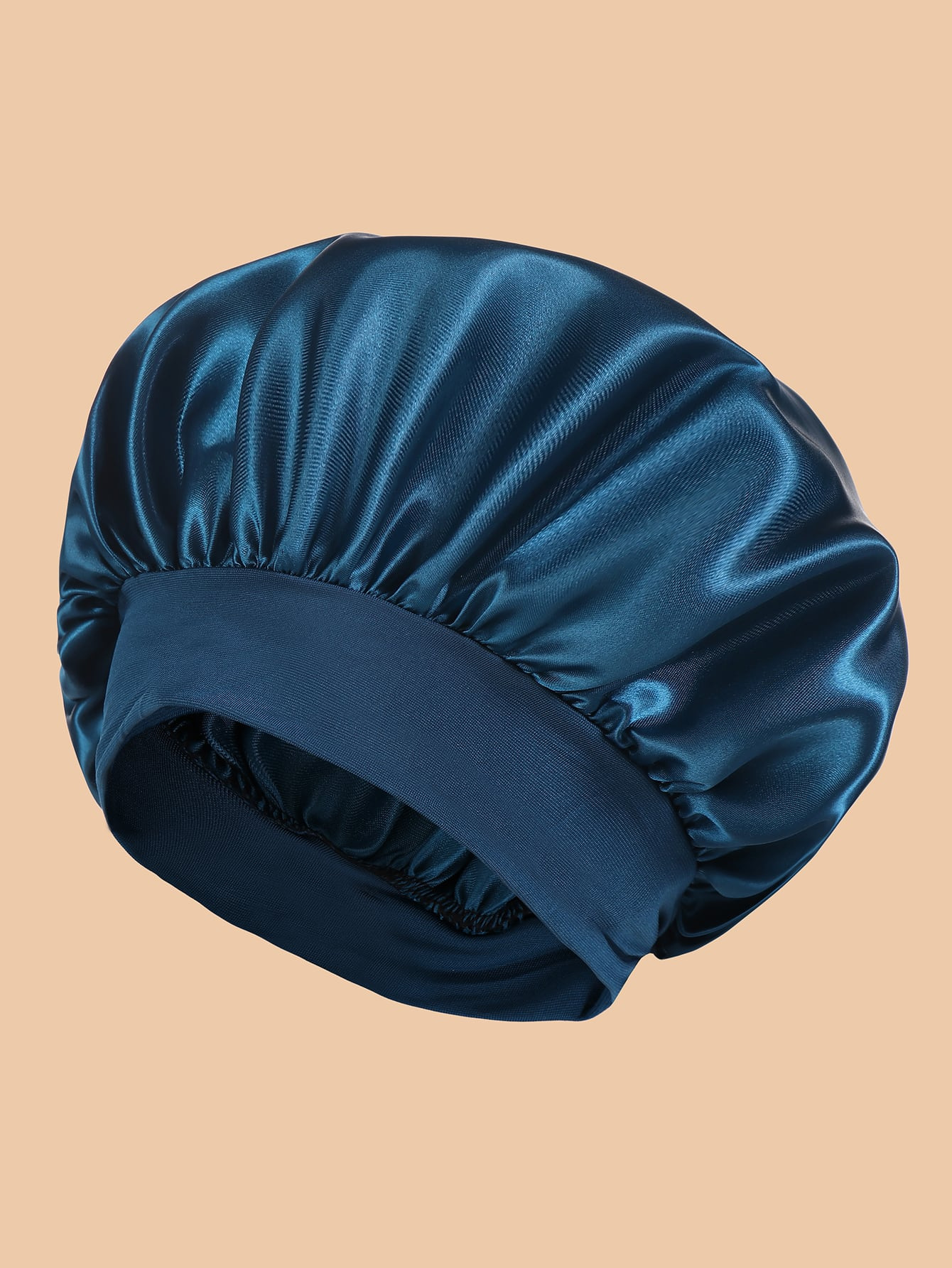 Amazon transfronterizo amplio borde alto elástico turbante sombrero de belleza sombrero de baño sombrero de cuidado del cabello sombrero de cuidado de la mujer sombrero de dormir al por mayor