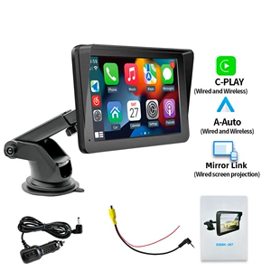 7 düymlük PND Simsiz Carplay Böyük Ekran Bluetooth MP5 HD IPS AHD+12 İşıqlı Kamera