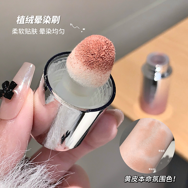 Rubor Líquido Terciopelo Mate Alta Pigmentación para Maquillaje Facial image 3
