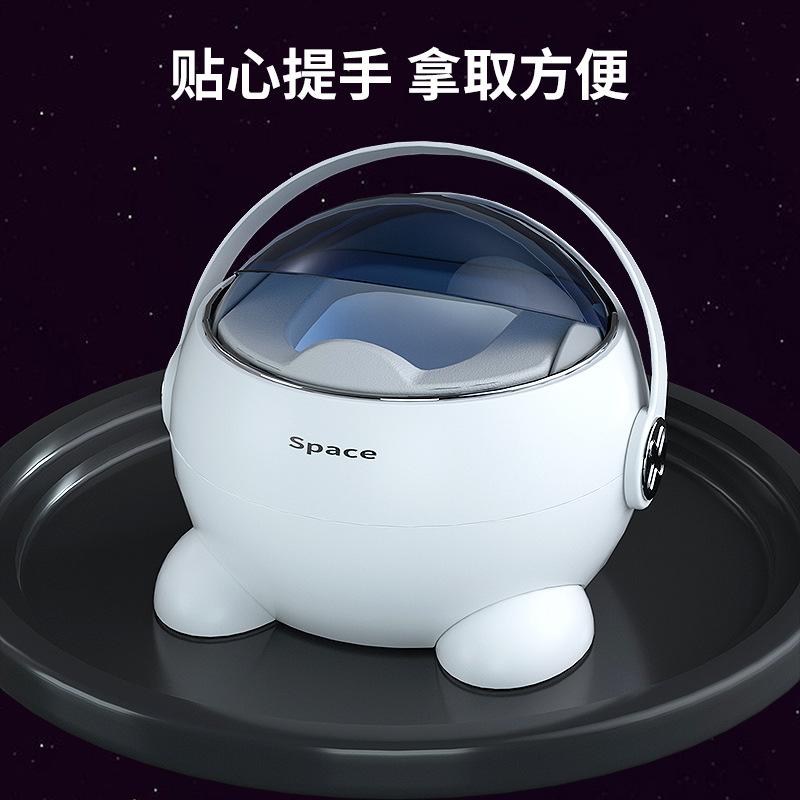 Space children's toilet seat with handles