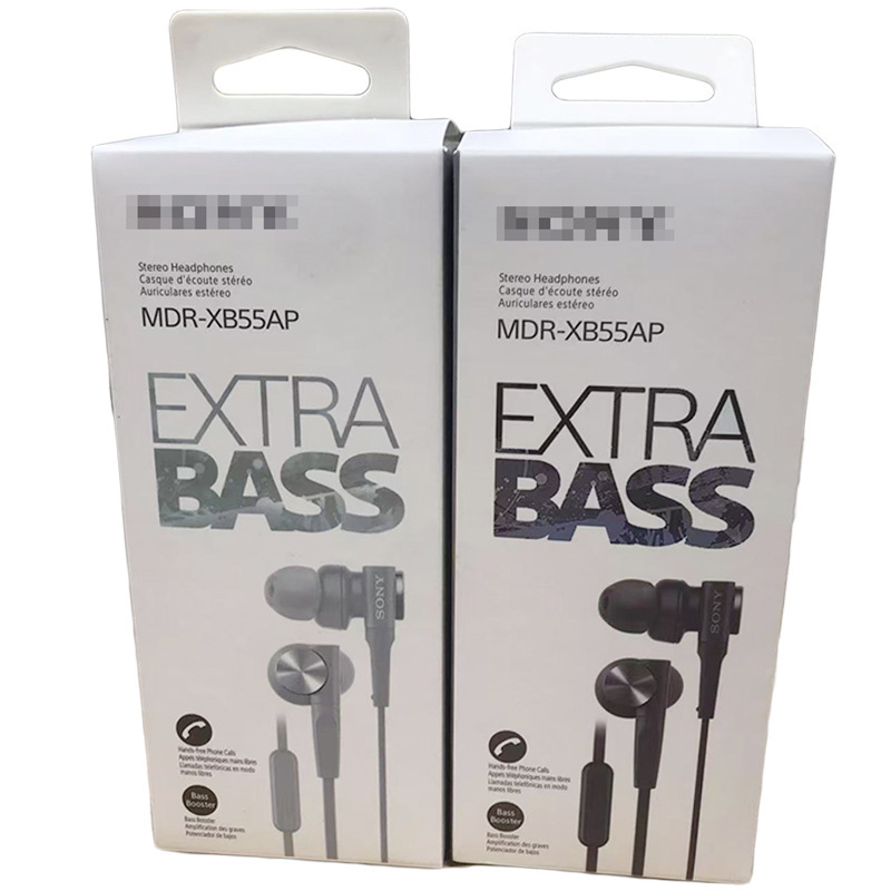 Suitable for Sony Mdr-Xb55Ap Wired Headphones with Heavy Bass and Wire-Controlled Cross-Border E-Commerce Hot-Selling Raw Materials and High Quality