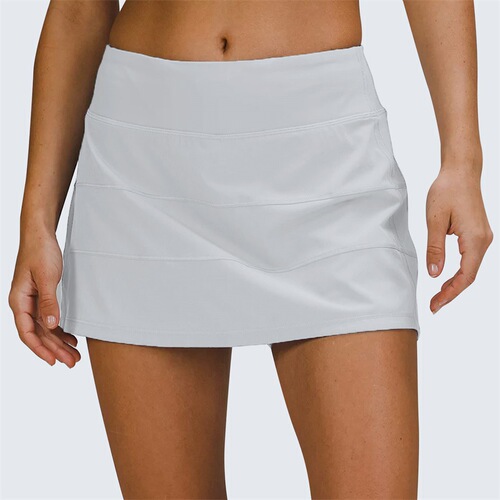 European and American Lulu yoga sports quick-drying tennis skirt anti-exposure skirt pants golf skirt fitness skirt badminton skirt