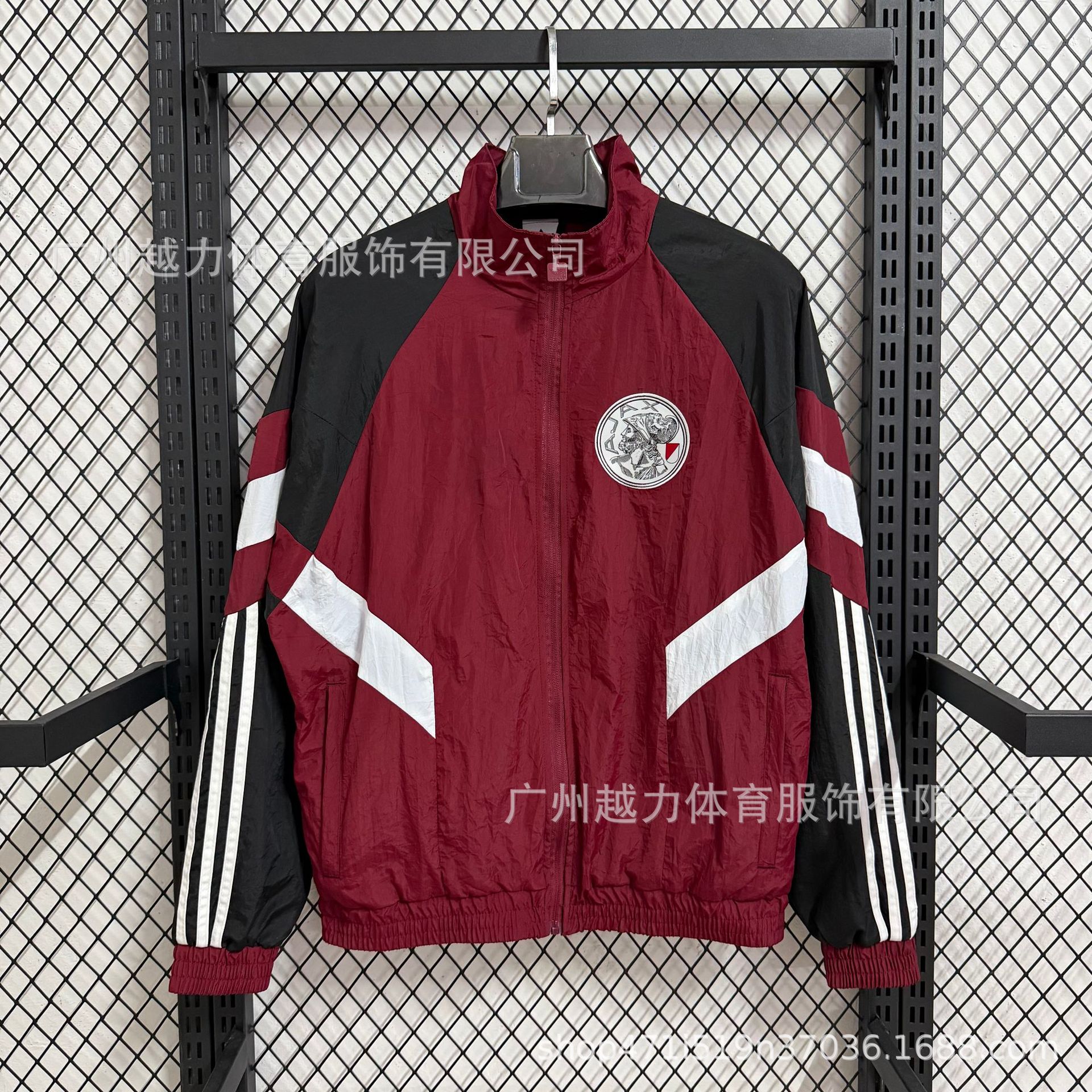 Chaqueta Bordada retro de manga larga y gruesa Manchester United Barcelona Inglaterra Brasil Real Madrid Liverpool image 75