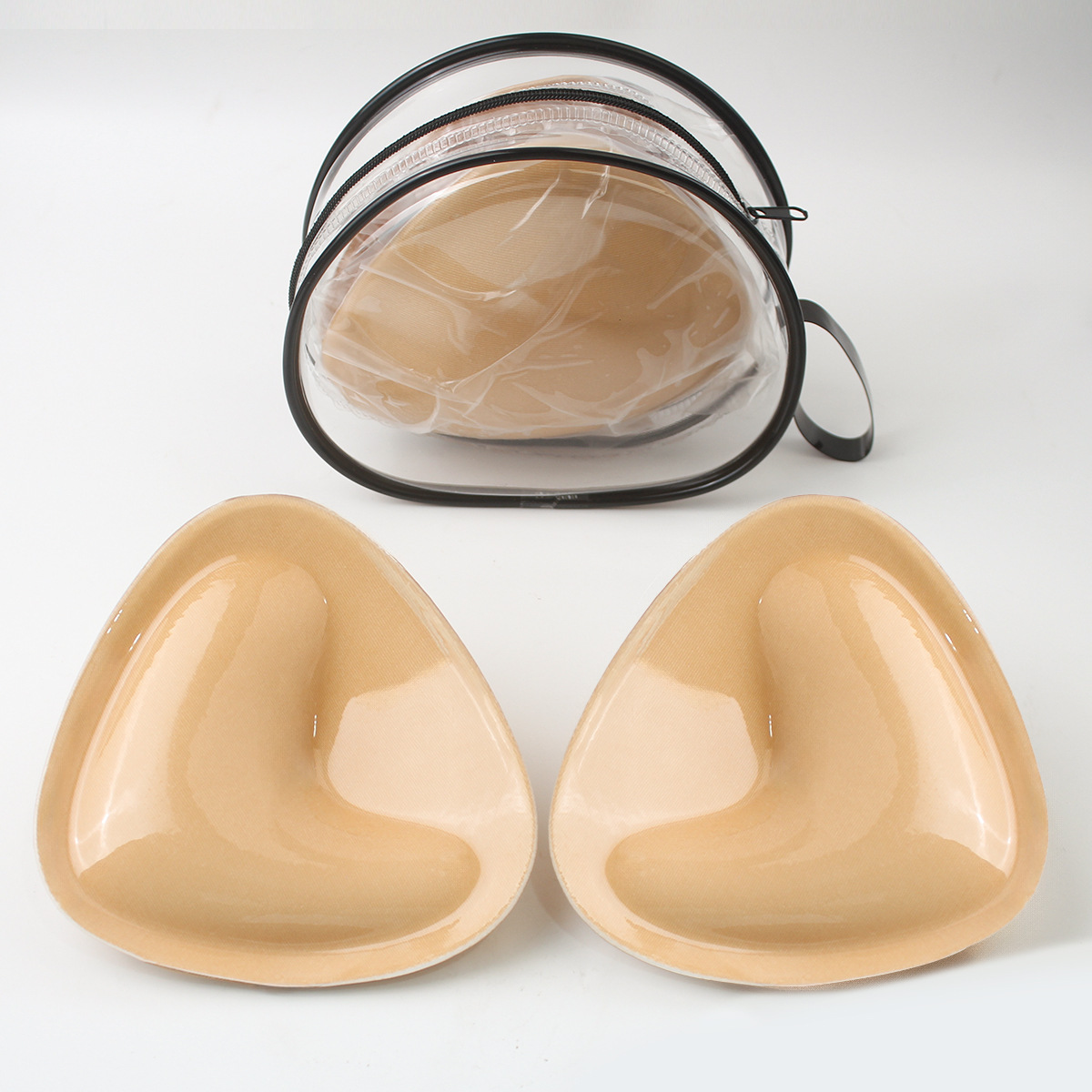 Dubbelzijdige driehoekige borstpads voor bhs en badmode_voghion.com