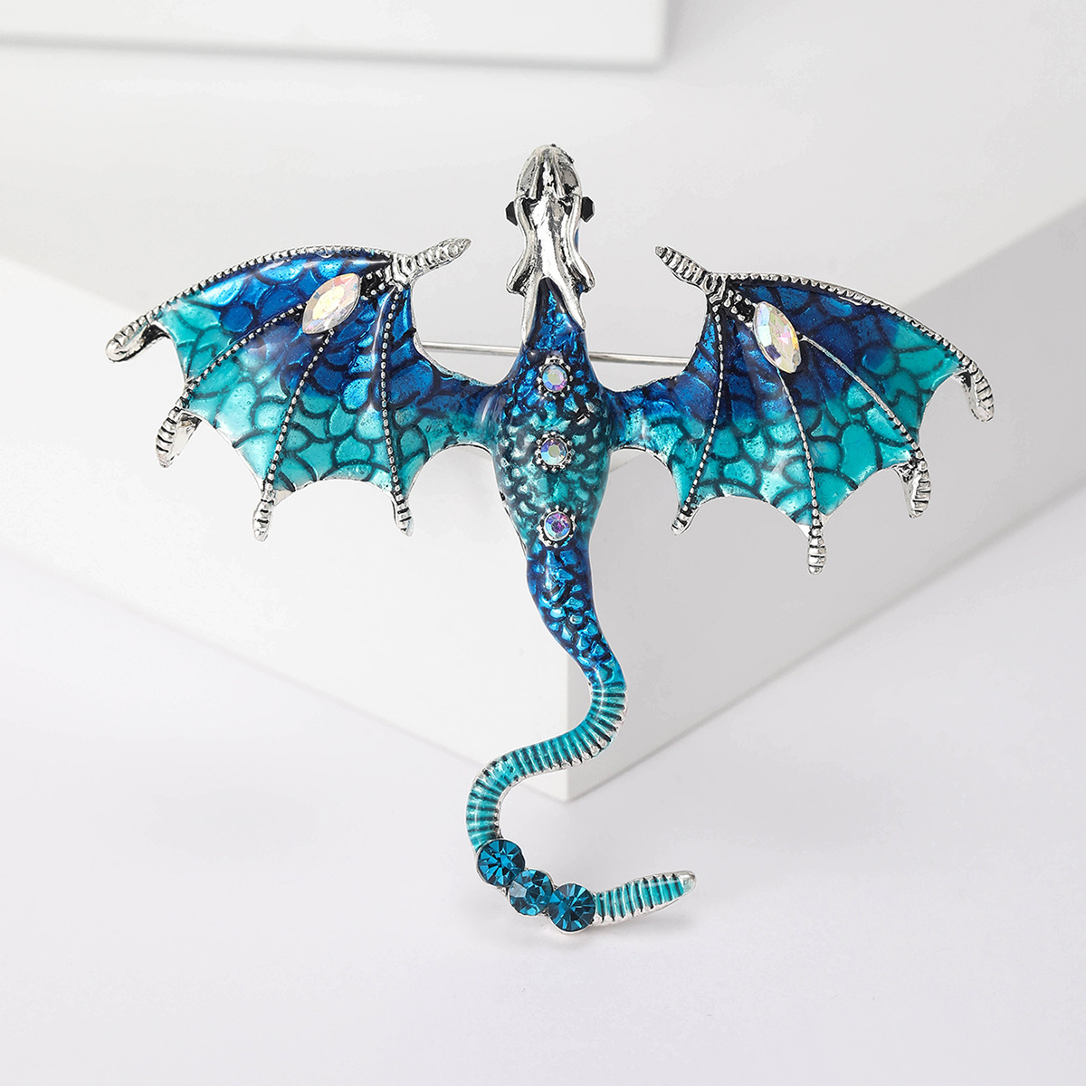 21g Weight Artificial Rhinestones Inlay Material Brooches Classification Banquet, Party, Street Occasion Alloy Material Animal Pattern Women's Gender Enamel Design Casual Style Casual Pin Animal Alloy Enamel Artificial Rhinestones Women's Brooches 8