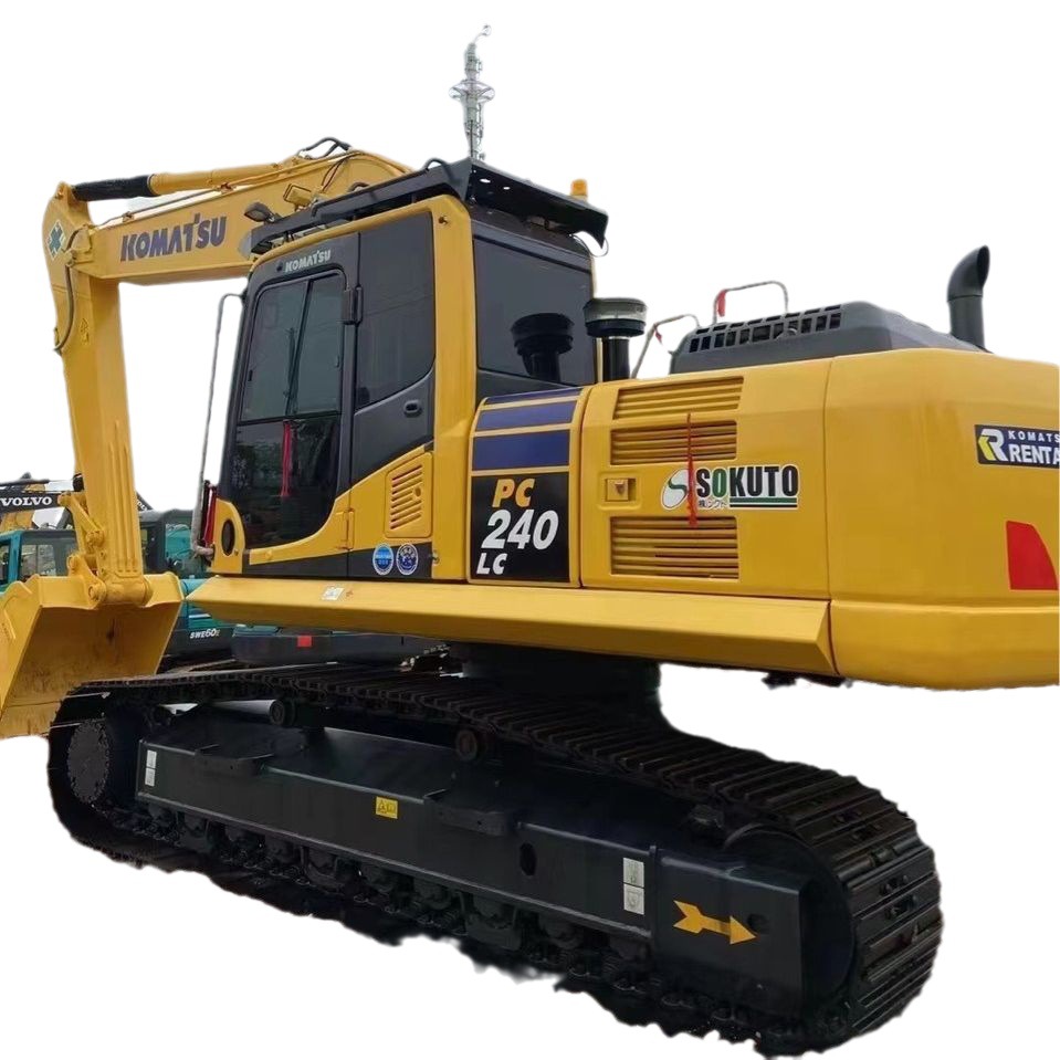 Excavadora original de segunda mano importada Komatsu 240 comercio exterior y exportación