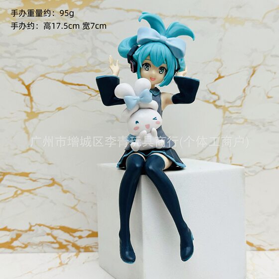TAITO HATSTI Tone Future Beautiful Girl Animation Hand-made Model Standing Posture Sitting Posture Jade Gui Dog Art Decorative Ornaments