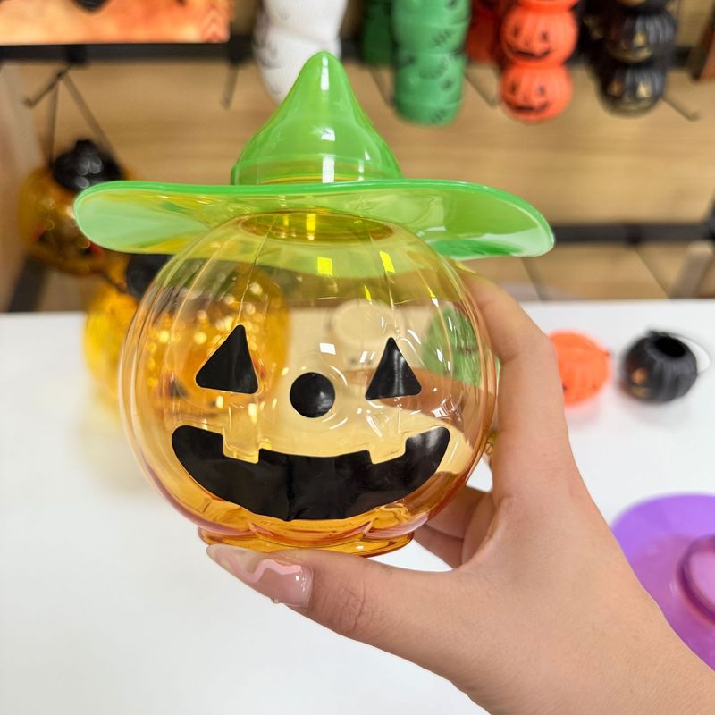 メーカー在庫あり Amazon 600ml ハロウィン ゴースト フェスティバル カボチャ ジャー デコレーション キャンディ プラスチック ボトル ペット フェスティバルの雰囲気|undefined
