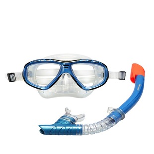 wave Promotional Professional Snorkeling Two-Piece Equipment Semi-Dry Snorkeling Large Frame Diving Goggles