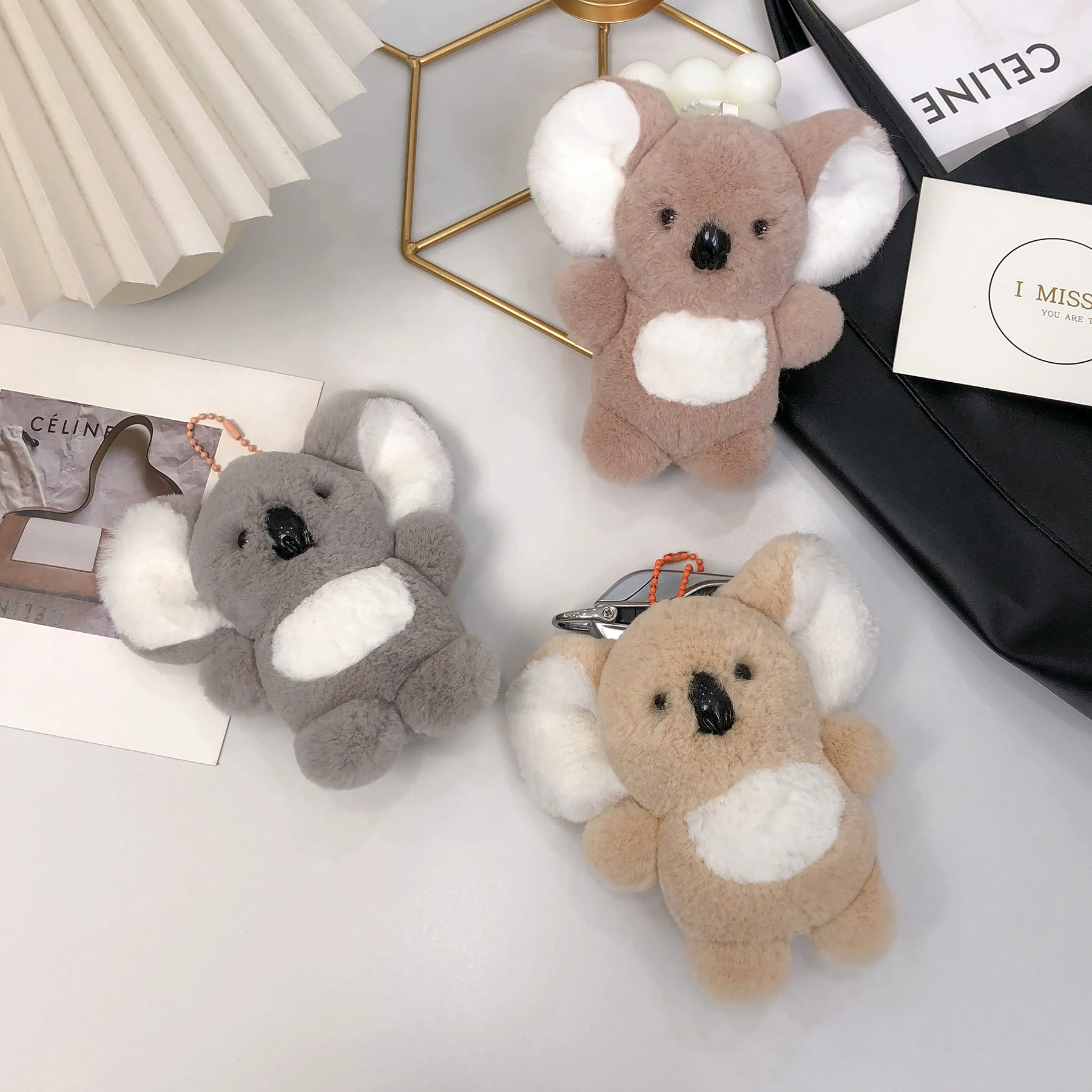 Ключница, милый кулон, кукла, плюш, подарок на день рождения, с маленькими медведями