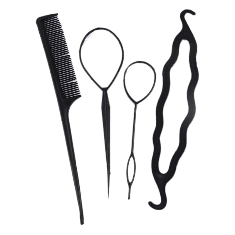 Cross-border hair accessories hair tools invisible hair curler suit lazy balls hair flower Brace shape hair pulling pin