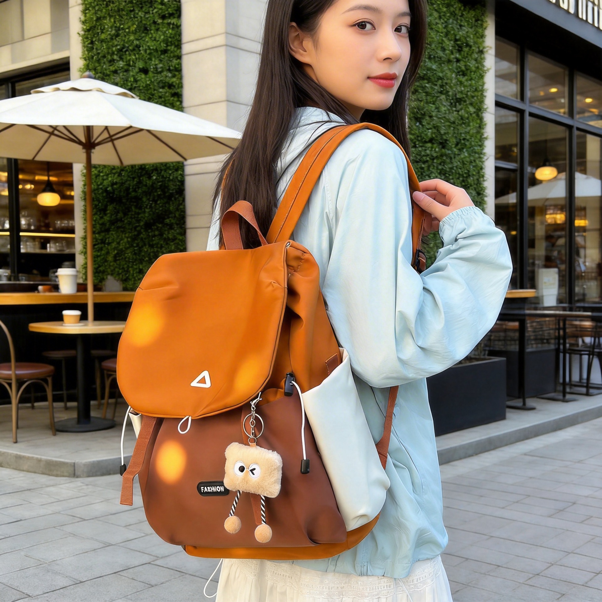 high quality small capacious handheld backpack for traveling