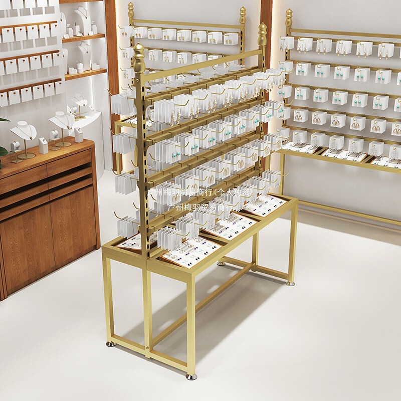 Jewelry Display Stand, Earrings, Earrings Display Stand, Storage Rack, Manicure Rack, Wearable Nail Display Stand, Island Display Stand