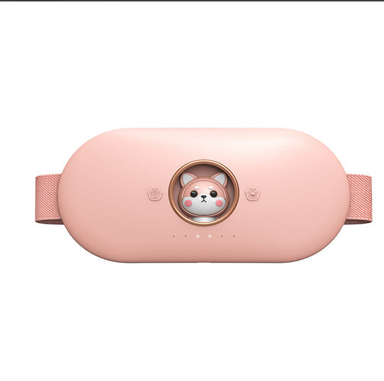New Vibrating Heating Massage Device for Home Use, Menstrual Care Magic Tool, Abdominal Massager Gift Set with Heat Therapy Belt