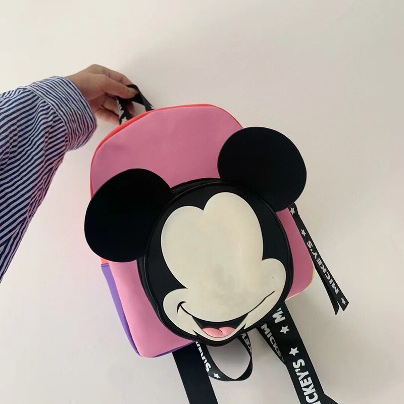 2021Z New Backpack Children's Bag Girls Dish Mickey Mouse Decorative Mini Backpack 11115630050