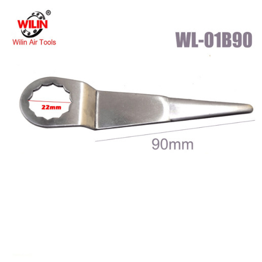 Wl-1B90 Extended Type Oblique Tip Pneumatic Swing Head Scraper Blade Glass Silicone Cutting Windshield Removal Scraper