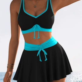 比基尼;连体泳衣;沙滩防晒服