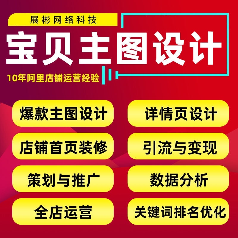 1688店铺详情网页设计 美工包月 网站设计 店铺装修 宝贝主图设计